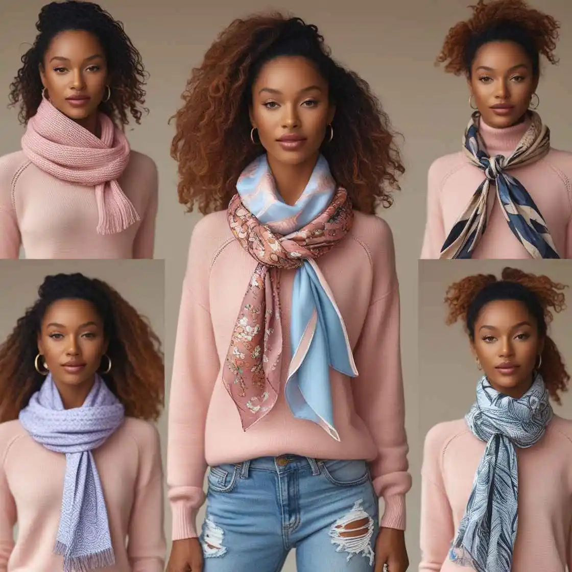 best ways to tie a scarf